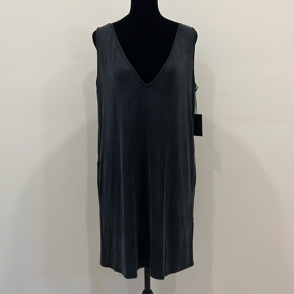 ARTEMIS DICIERO Stella Shift Dress - Brushed Black - Picture 2 of 10